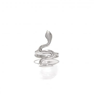 petsios Silver snake ring
