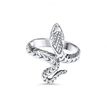 petsios Δαχτυλίδι φίδι σκαλιστό