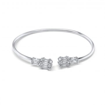 petsios Βραχιόλι κύκλος με πέτρες ζιργκόν