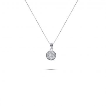 petsios Necklace with zircon stones