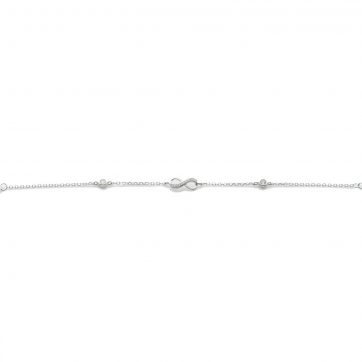 petsios Βραχιόλι άπειρο με πέτρες ζιργκόν