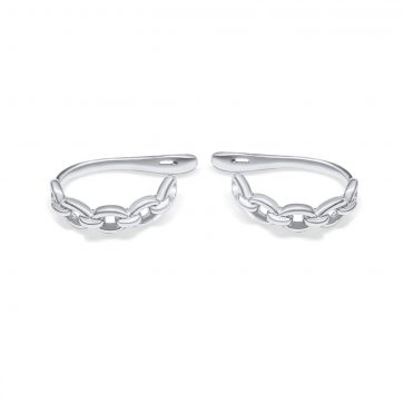 petsios Σκουλαρίκια Ear Cuffs αλυσίδα