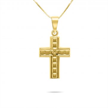 petsios Σταυρός επίχρυσος