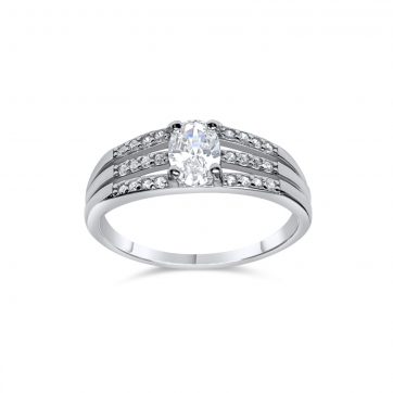 petsios Δαχτυλίδι με πέτρες ζιργκόν