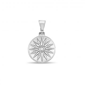 petsios Κρεμαστό με αστέρι της Βεργίνας οξειδωμένο