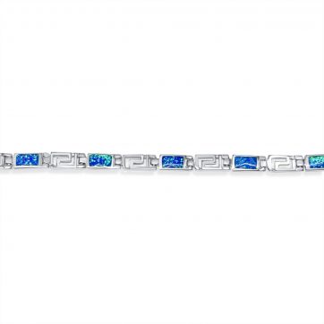 petsios Βραχιόλι με πέτρες όπαλ και μαίανδρο