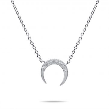 petsios Κολιέ με πέτρες ζιργκόν