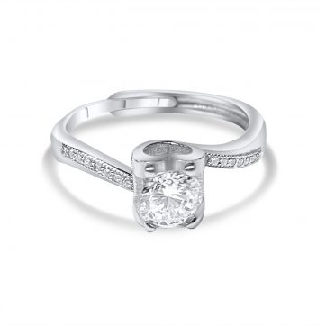 petsios Δαχτυλίδι με πέτρες ζιργκόν