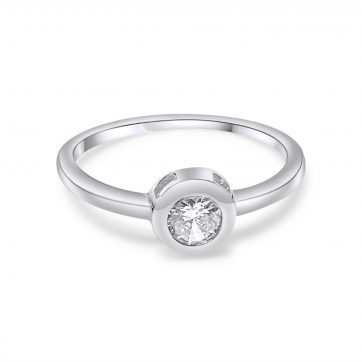 petsios Μονόπετρο δαχτυλίδι με ζιργκόν πέτρα