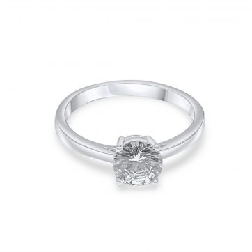 petsios Μονόπετρο δαχτυλίδι με ζιργκόν πέτρα