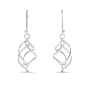 petsios Σκουλαρίκια κρεμαστά έλικες