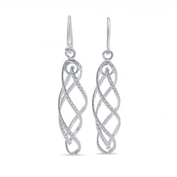 petsios Σκουλαρίκια κρεμαστά έλικες