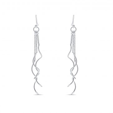 petsios Σκουλαρίκια κρεμαστά έλικες