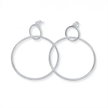 petsios Σκουλαρίκια κρεμαστοί κύκλοι