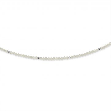 petsios Αλυσίδα ποδιού με χάντρες φεγγαρόπετρα