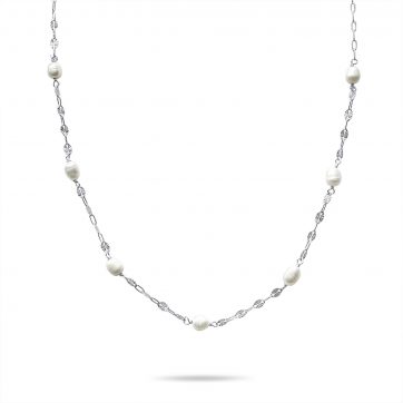 petsios Necklace with pearls