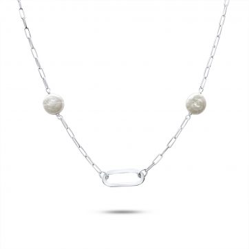 petsios Chain necklace with mother of pearl