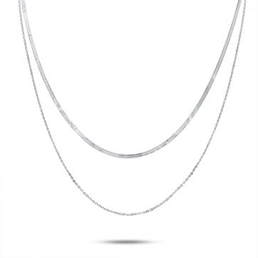 petsios Double chain necklace