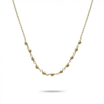 petsios Gold plated necklace 