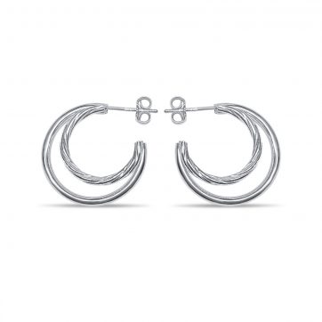 petsios Κρίκοι διπλοί (24mm)