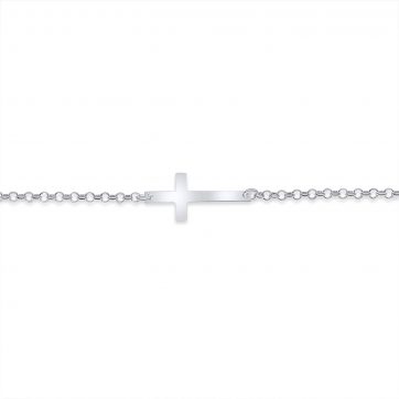 petsios Βραχιόλι με σταυρό