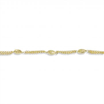 petsios Βραχιόλι επίχρυσο