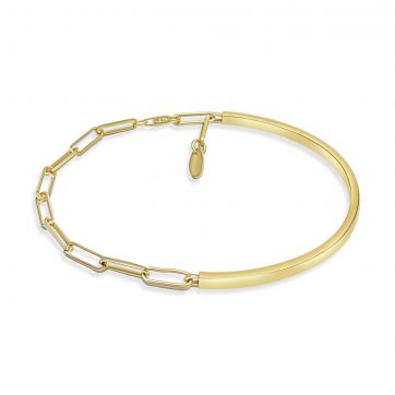 petsios Βραχιόλι επίχρυσο αλυσίδα