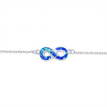 petsios Βραχιόλι άπειρο με πέτρες όπαλ