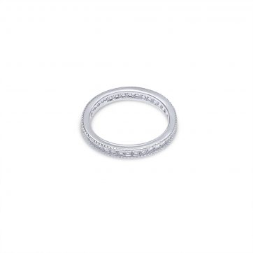 petsios Δαχτυλίδι ριβιέρα με πέτρες ζιργκόν