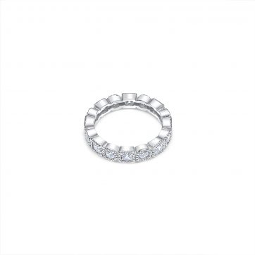 petsios Δαχτυλίδι ριβιέρα με πέτρες ζιργκόν