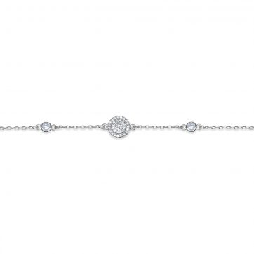 petsios Βραχιόλι με πέτρες ζιργκόν