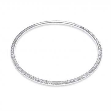 petsios Βραχιόλι κύκλος χαρακτό