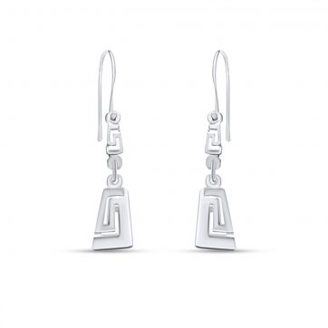 petsios Σκουλαρίκια κρεμαστά μαίανδρος 