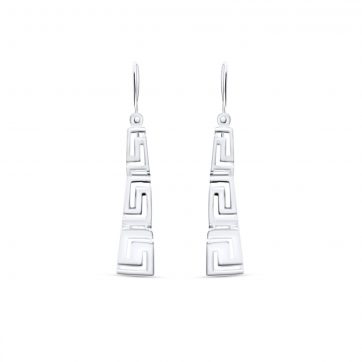 petsios Σκουλαρίκια κρεμαστά μαίανδρος 