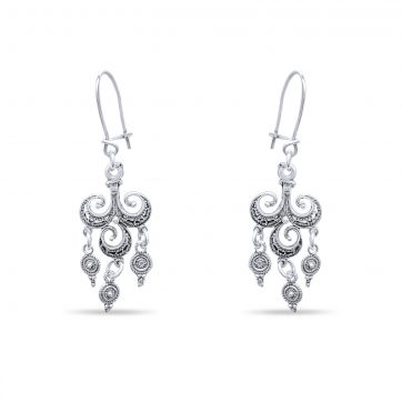 petsios Σκουλαρίκια φιλιγκράν κρεμαστά