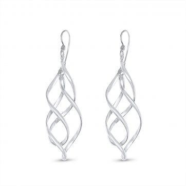 petsios Σκουλαρίκια κρεμαστά έλικες