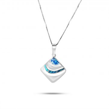 petsios Κολιέ με πέτρα όπαλ