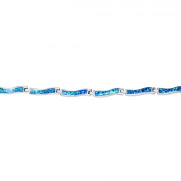 petsios Βραχιόλι με πέτρες όπαλ 