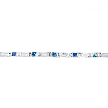 petsios Βραχιόλι με πέτρες όπαλ και μαίανδρο