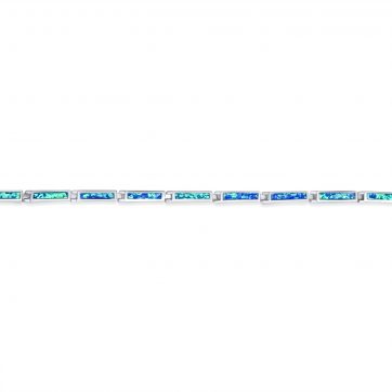 petsios Βραχιόλι με πέτρες όπαλ 