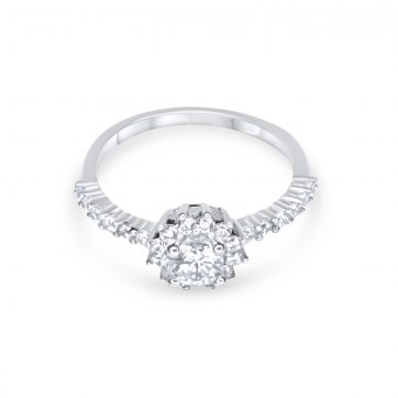 petsios Δαχτυλίδι με πέτρες ζιργκόν