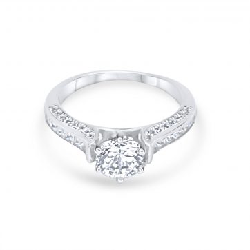 petsios Δαχτυλίδι με πέτρες ζιργκόν