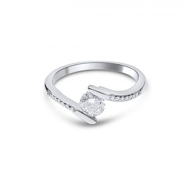 petsios Δαχτυλίδι με πέτρες ζιργκόν