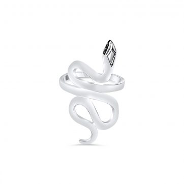 petsios Δαχτυλίδι φίδι λουστρέ