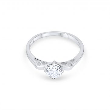 petsios Μονόπετρο δαχτυλίδι με ζιργκόν πέτρα