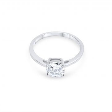 petsios Μονόπετρο δαχτυλίδι με ζιργκόν πέτρα