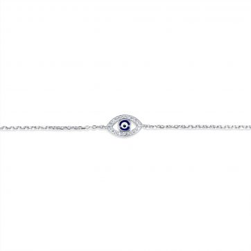 petsios Βραχιόλι μάτι με πέτρες ζιργκόν