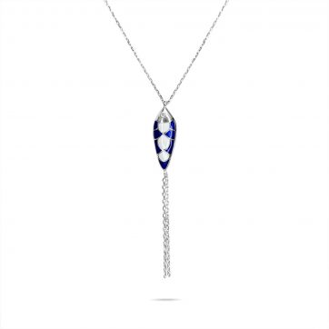 petsios Fish necklace with enamel