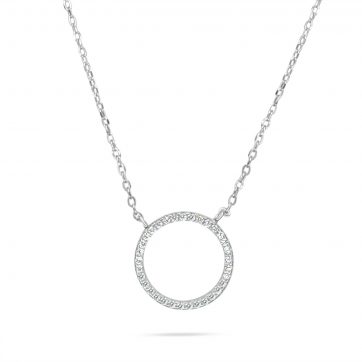 petsios Κολιέ με πέτρες ζιργκόν