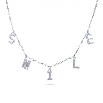 petsios Κολιέ με κρεμαστά στοιχεία και πέτρες ζιργκόν